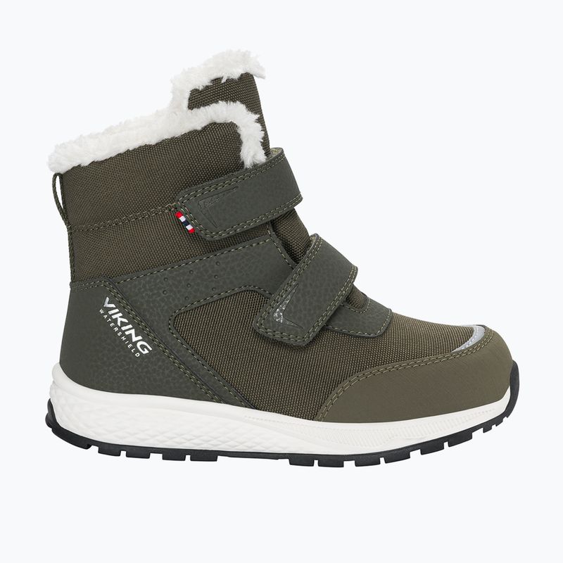 Gyerek hótaposó Viking Footwear Equip Warm Waterproof 2V olive