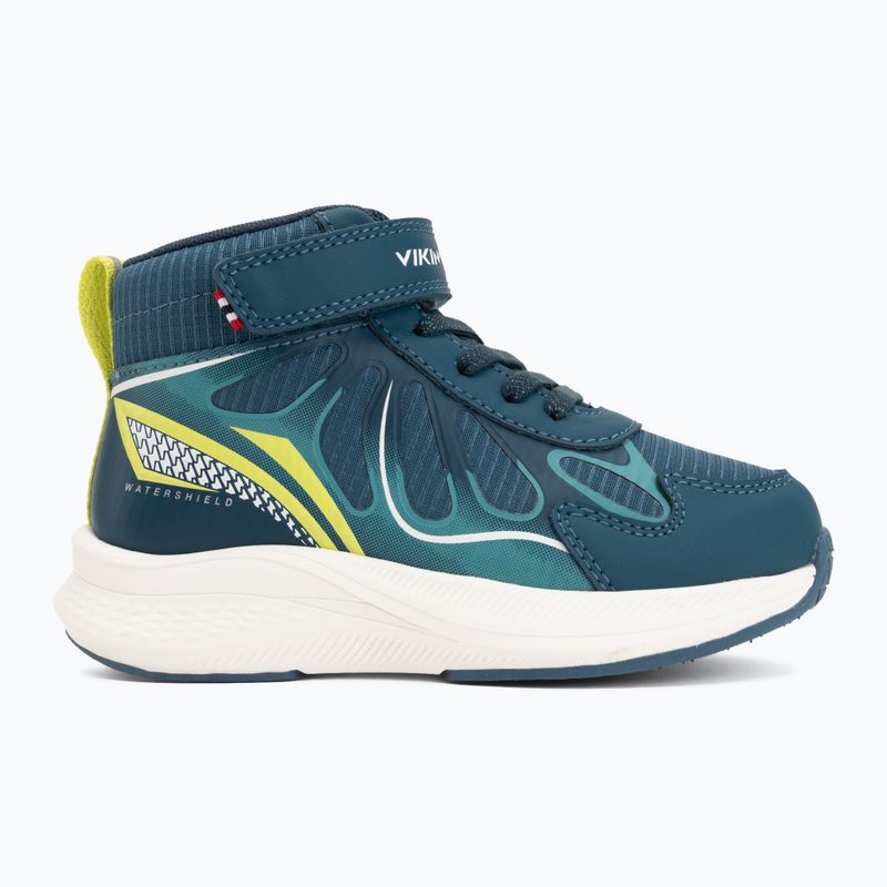 Gyerekcipő Viking Footwear Flash Mid 1V vízálló sötétkék 2