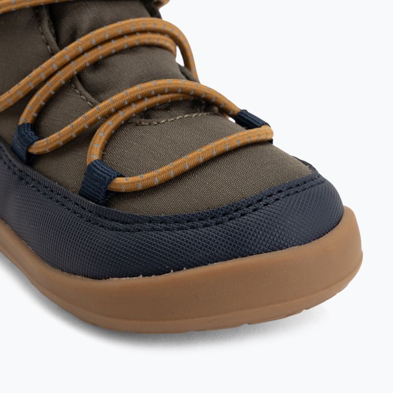 Gyermek barefoot cipő Viking Footwear Birch Barefoot Mid 1V vízálló tengerészkék/olíva 7