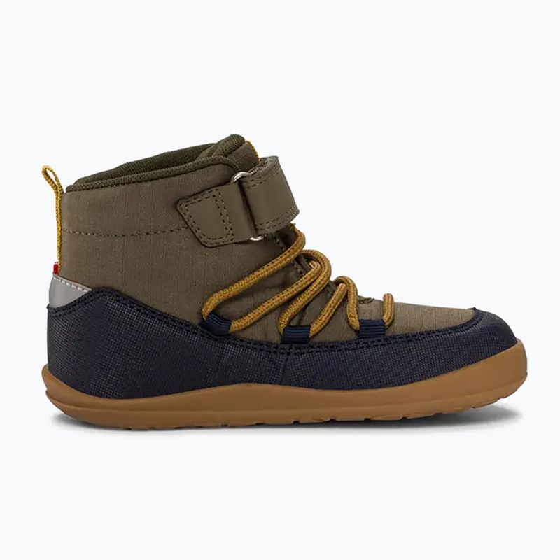 Gyermek barefoot cipő Viking Footwear Birch Barefoot Mid 1V vízálló tengerészkék/olíva 9