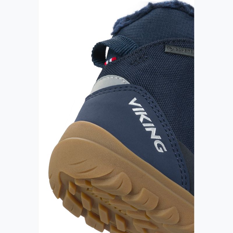 Gyerek barefoot hótaposó Viking Footwear Spruce Barefoot Warm Gore-Tex 2V navy 6