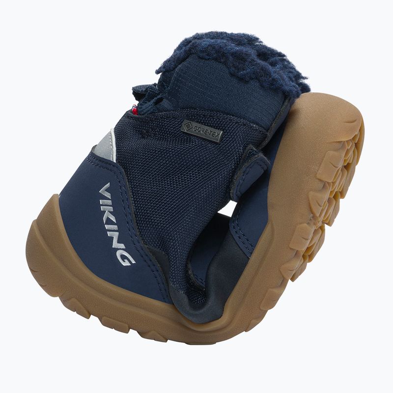 Gyerek barefoot hótaposó Viking Footwear Spruce Barefoot Warm Gore-Tex 2V navy 8
