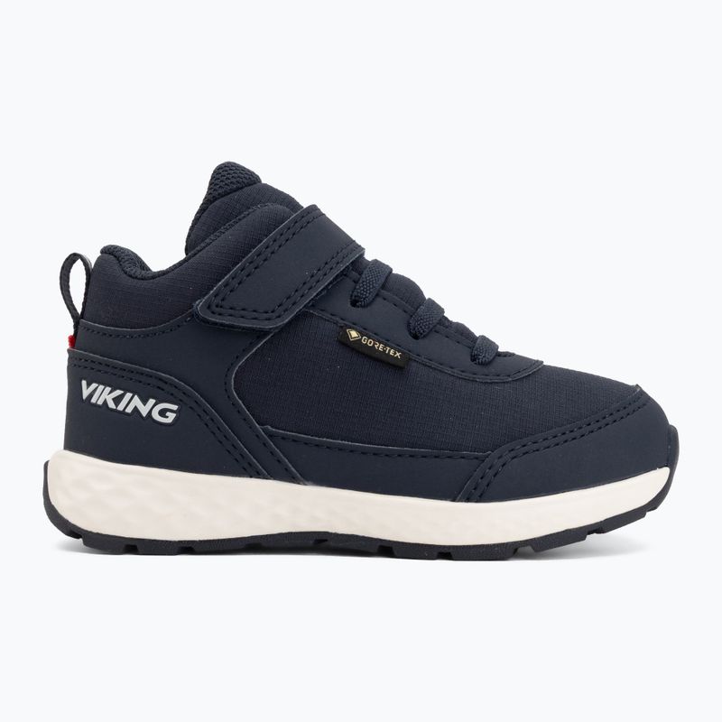 Gyermekcipő Viking Fun Mid 1V Gore-Tex navy 2