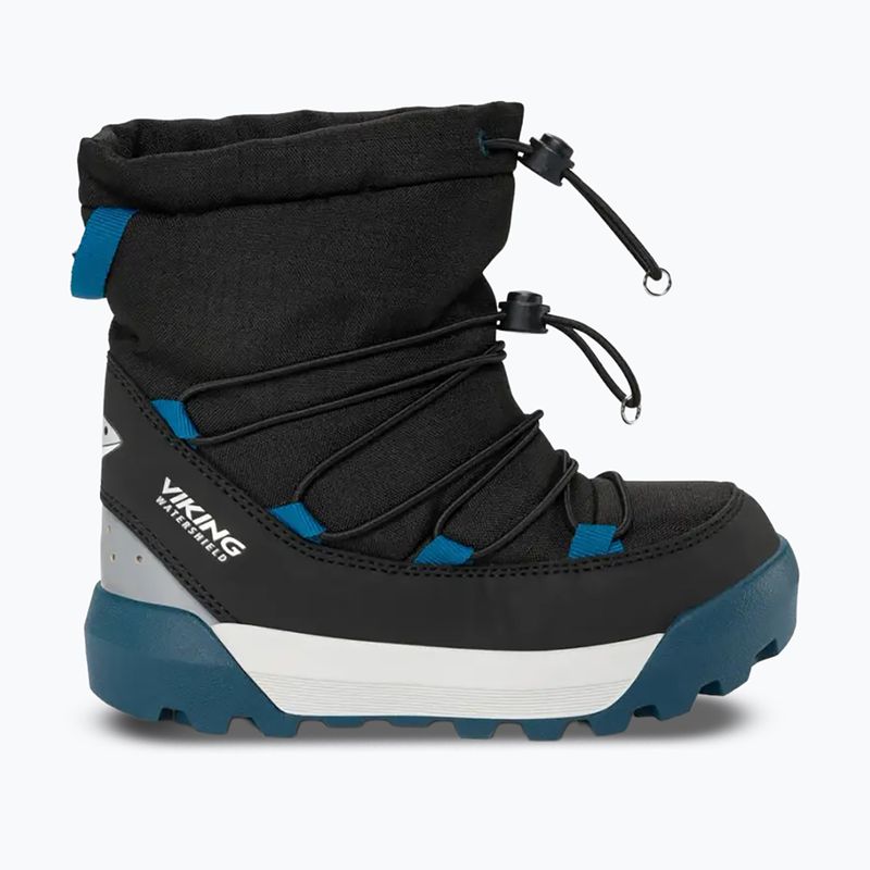 Gyerek hótaposó Viking Footwear Spaceship Warm SC Waterproof black/dark blue