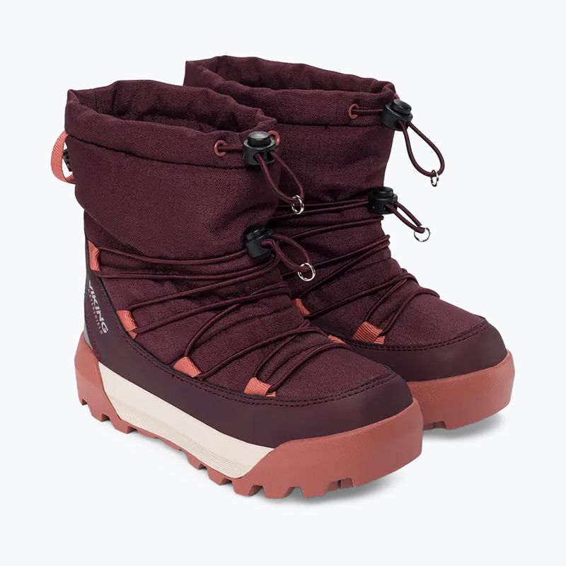 Gyerek hótaposó Viking Footwear Spaceship Warm SC Waterproof plum/pink 3