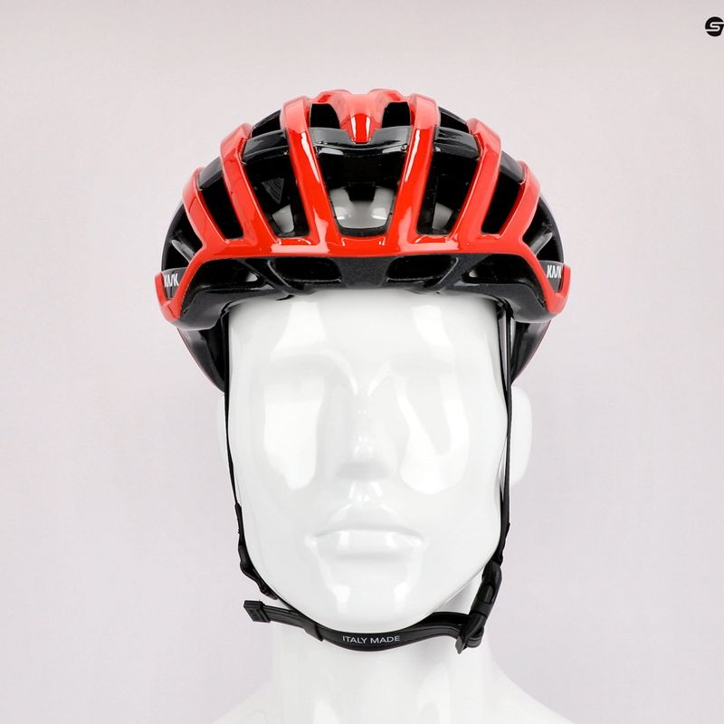 Kerékpáros sisak KASK Valegro piros CHE00052.204 9