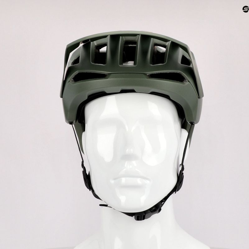 Kerékpáros sisak POC Kortal Race MIPS epidote green/uranium black metallic/matt 9