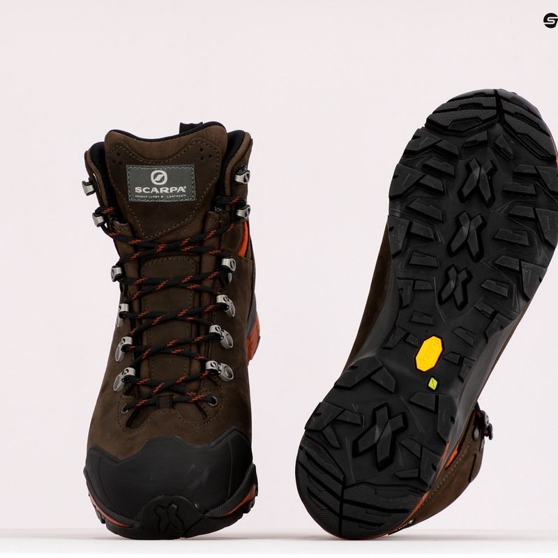 Férfi túrabakancs SCARPA ZG Pro GTX TRMX Salix barna 67070-200/2 10