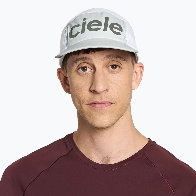 Ciele Athletics GOCap Comp Century világosszürke/fehér baseball sapka 4