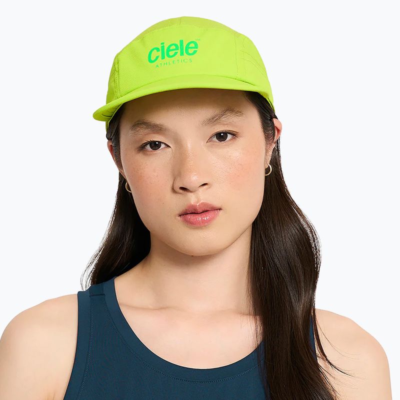 Ciele Athletics GOCap Classic Athletics baseball sapka lime zöld 4