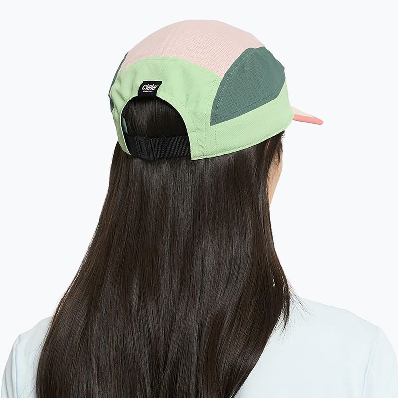 Ciele Athletics GOCap Field IconicBar pisztácia/ezüst fenyő baseball sapka 5