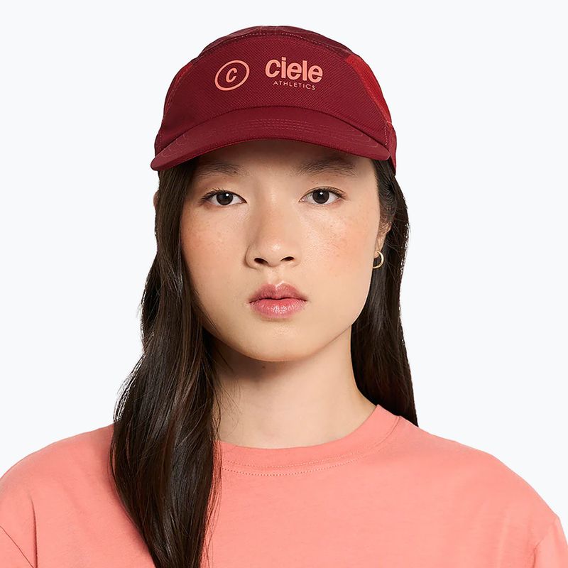 Ciele Athletics FSTCap SC Classic Cside krémsapka bíborvörös/merlot 4