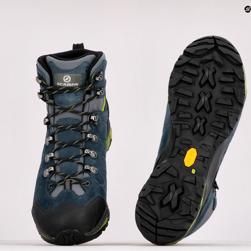 Férfi túrabakancs SCARPA ZG GTX TRM Salix zöld 67075-200/3 9