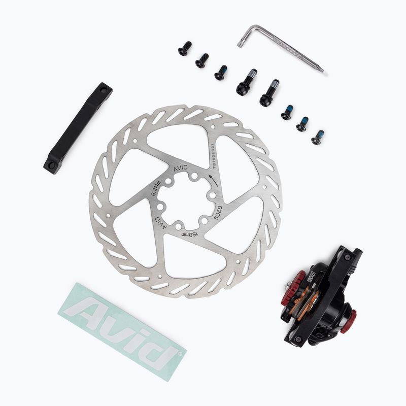 Mechanikus tárcsafék AVID 11A BB7 MTB FR/RR 160 IS 160G2 szett 00.5016.166.010 5
