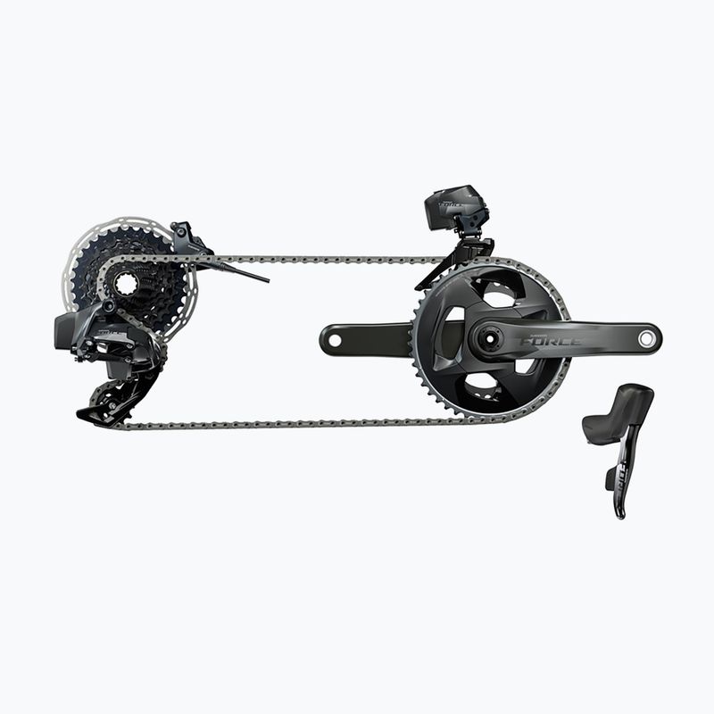 SRAM Force eTap AXS HRD 2x12rz kiegészítő csoport fekete 00.7918.077.006