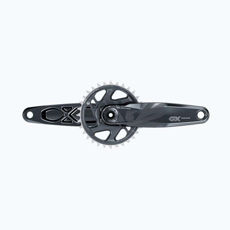 Kurbli 1x12 SRAM Am Fc Gx Eagle Dub 175 Lunar 3 fekete 00.6118.602.012