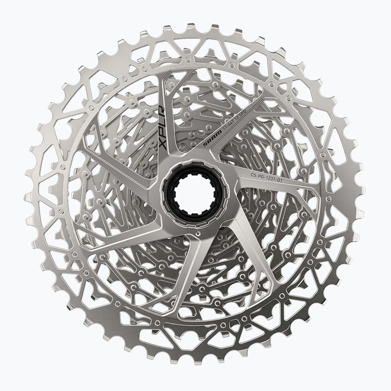 SRAM AM CS CS PG 1231 D1 XPLR 12rz 11-44T ezüst kerékpár kazetta 2