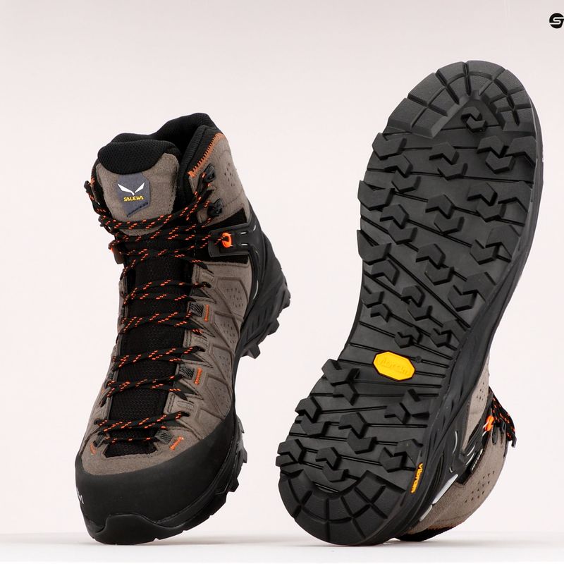 Férfi túrabakancsok Salewa Alp Trainer 2 Mid GTX barna 00-0000061382 15