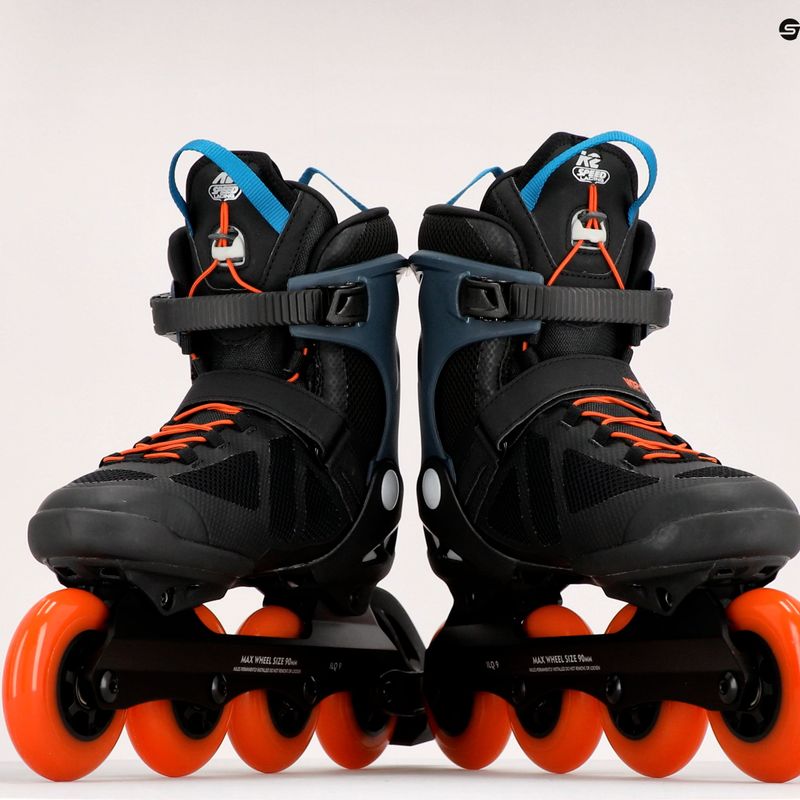 K2 Vo2 S 90 Pro férfi inline görkorcsolya fekete 30G0245 12
