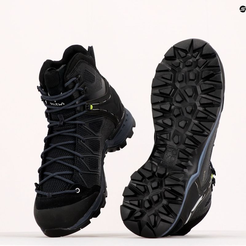 Salewa MTN Trainer Lite Mid GTX férfi trekking csizma fekete 00-0000061359 10