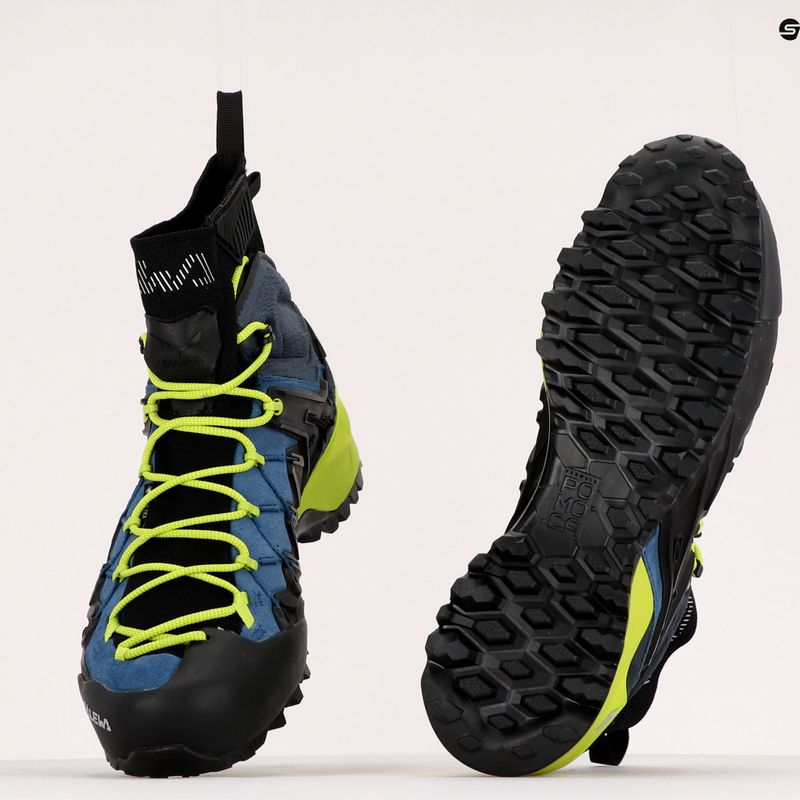 Férfi Salewa Wildfire Edge Mid GTX közelítő cipő kék 00-0000061350 11