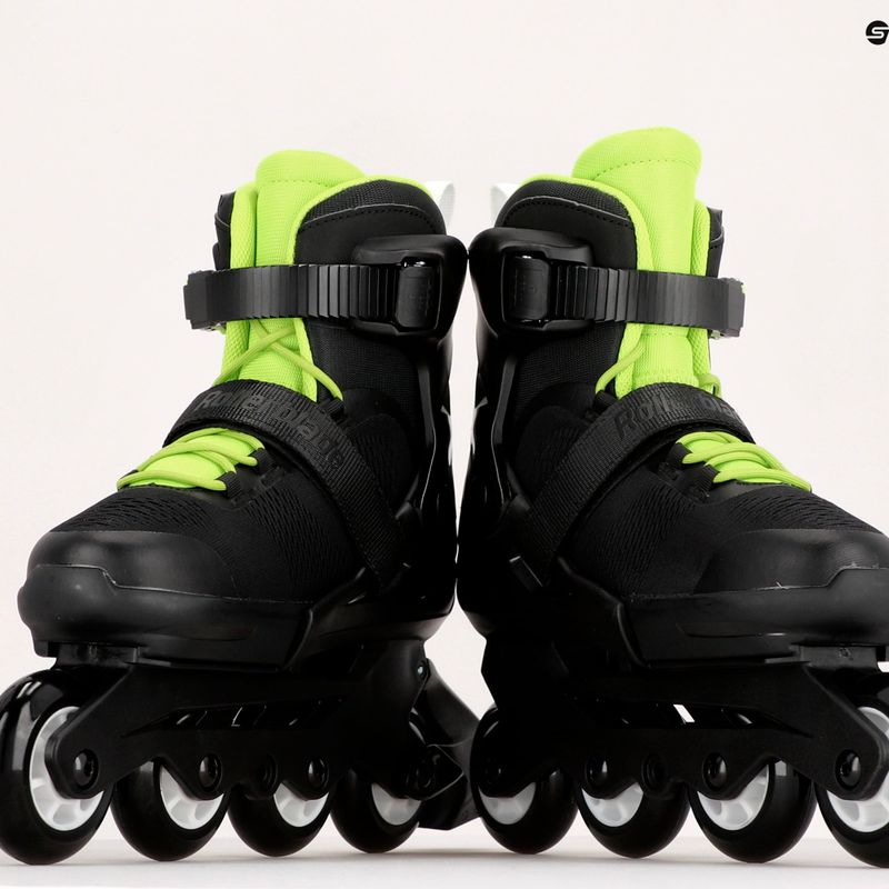 Rollerblade Microblade gyermek korcsolya fekete/zöld 07221900 T83 11