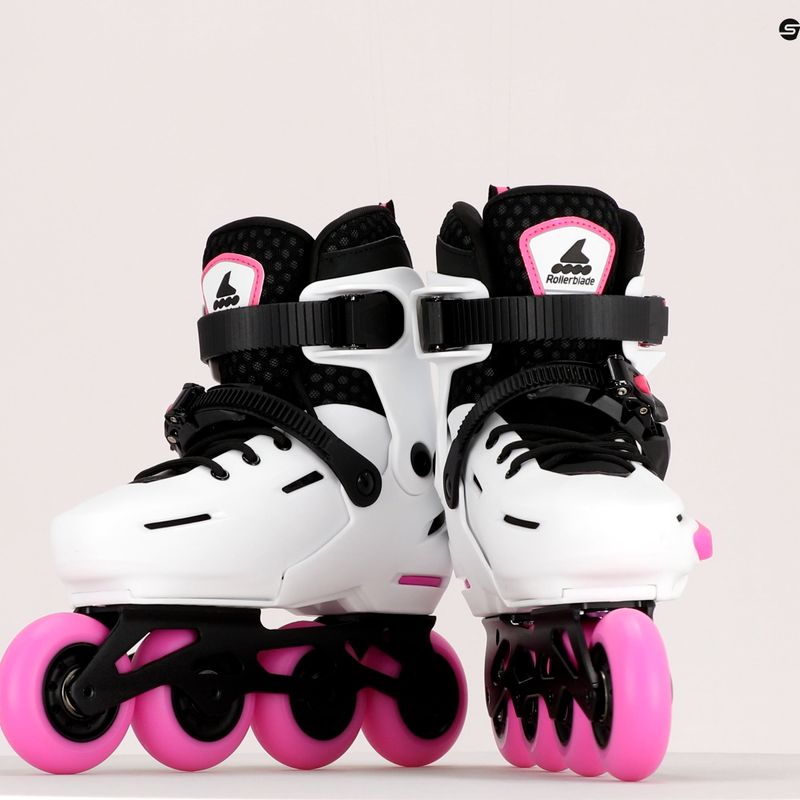 Rollerblade Apex G gyermek korcsolya fehér 07102700 T1C 24