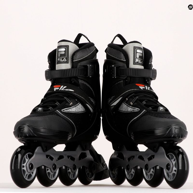 Férfi görkorcsolya FILA Legacy Pro 80 black/silver/red 9