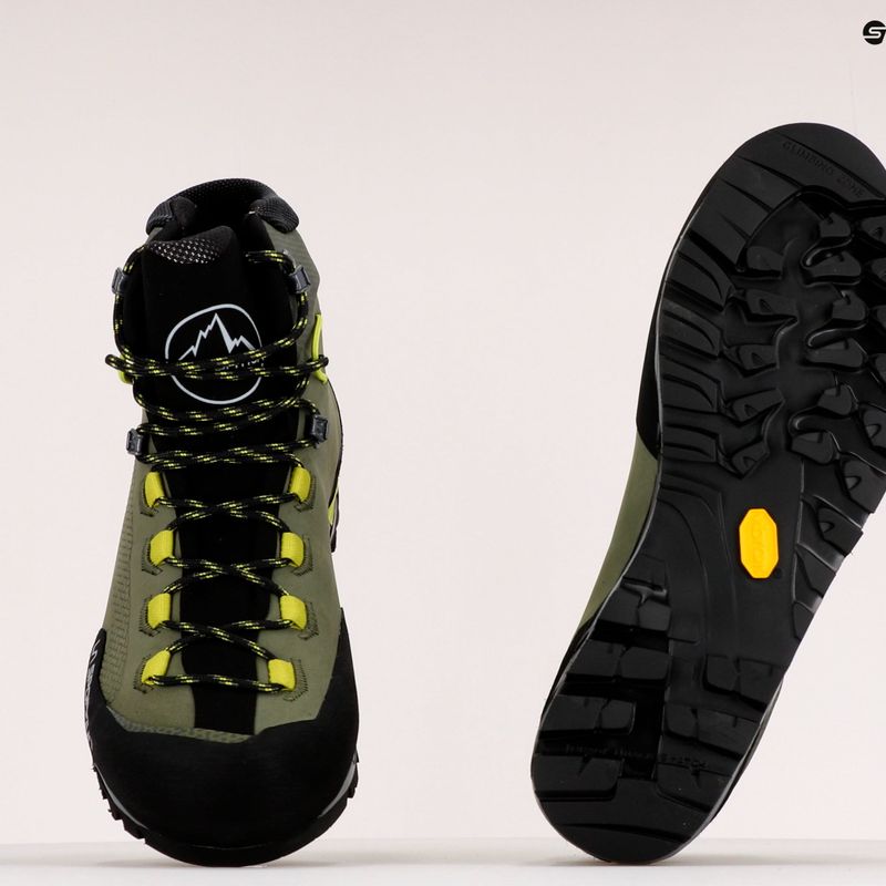 La Sportiva Trango Tech Leather Gtx férfi túrabakancs zöld 21S725712_41.5 9