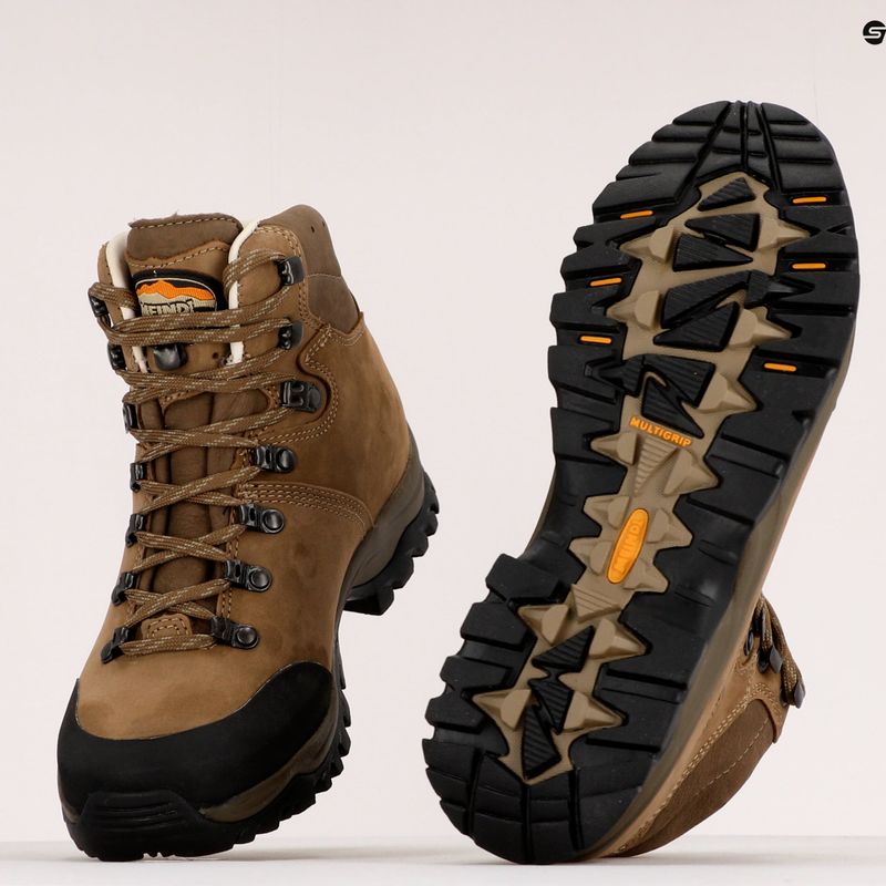 Női magas trekking csizma Meindl Jersey Lady PRO barna 2833/10 9