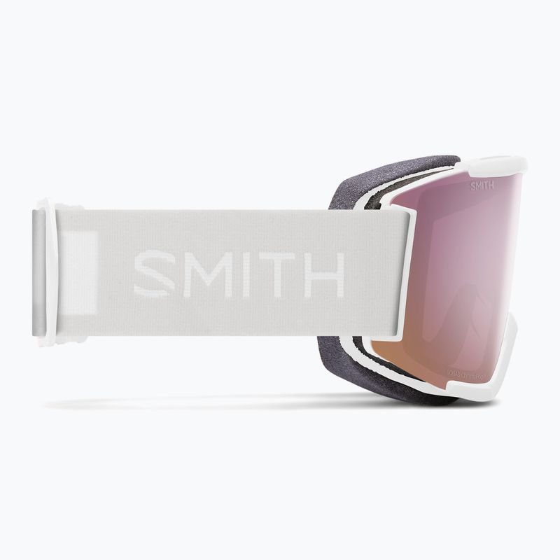 Smith Squad fehér vapor/chromapop mindennapi rózsaarany tükör síszemüveg 4