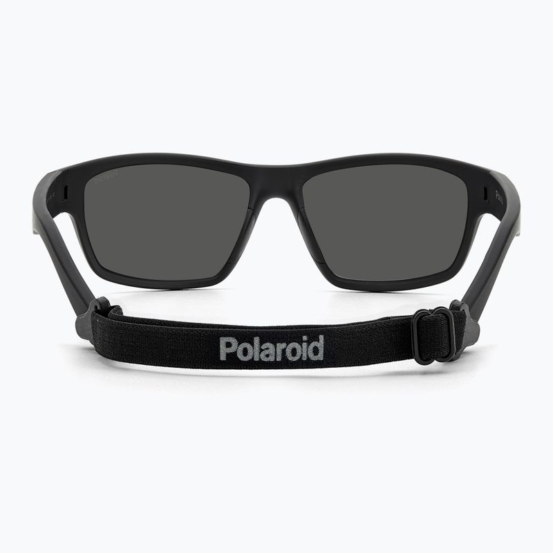 Polaroid PLD 7037/S matt fekete/szürke polarizált napszemüveg 5