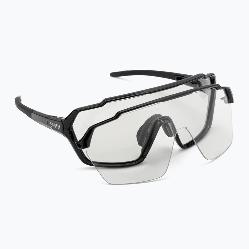 Napszemüveg Smith Shift MAG black/chromapop photochromic clear to gray