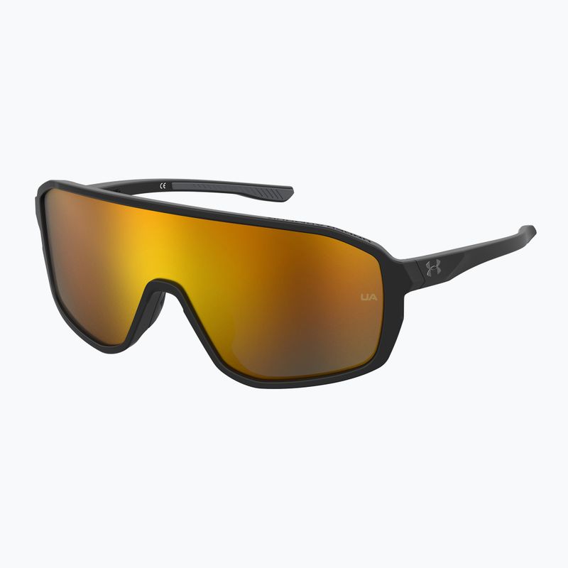 Férfi Under Armour Gameday/G S3 matt fekete/narancssárga többrétegű oleofób napszemüveg 2