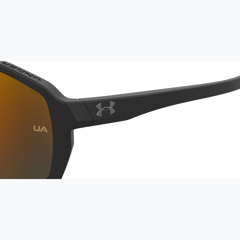 Férfi Under Armour Gameday/G S3 matt fekete/narancssárga többrétegű oleofób napszemüveg 7