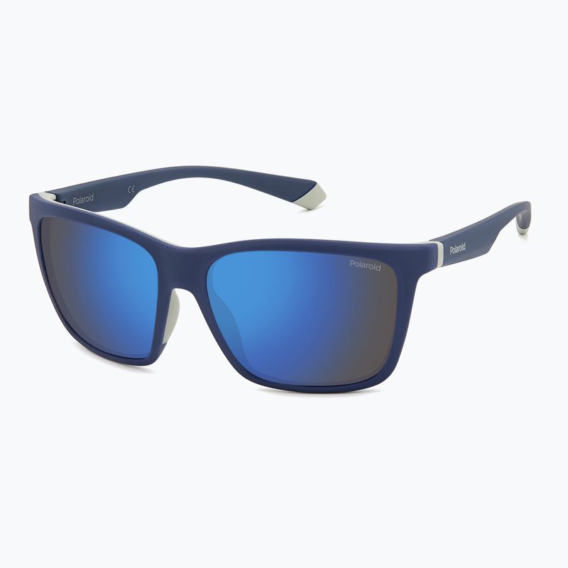 Napszemüveg Polaroid PLD 2126/S blue grey/blue mirror polarized 2