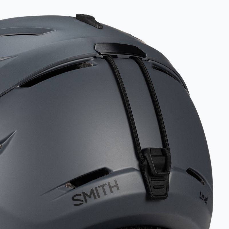 Smith Level síbukósisak szürke E00629 7