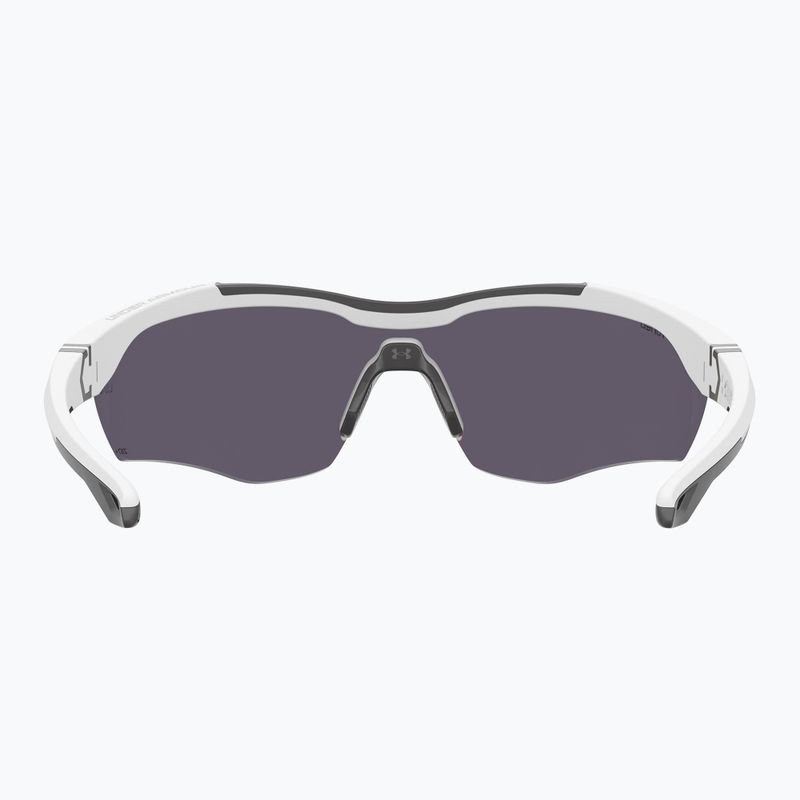 Férfi Under Armour Yard Pro matt fehér/narancssárga többrétegű oleofób napszemüveg 4