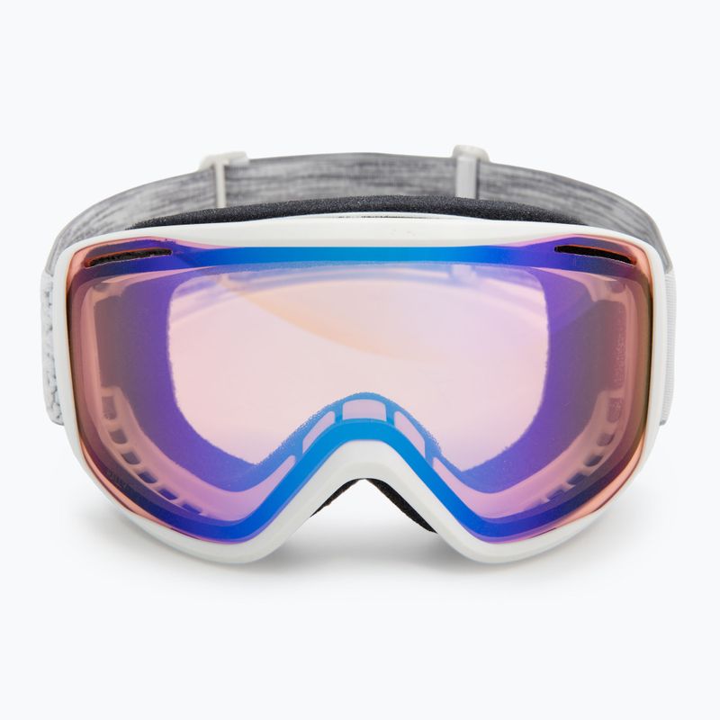 Síszemüveg Smith Rally white chunky knit/blue sensor mirror 2