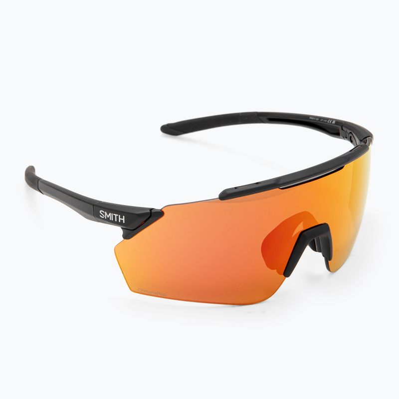 Napszemüveg Smith Ruckus matte black/chromapop red mirror 2