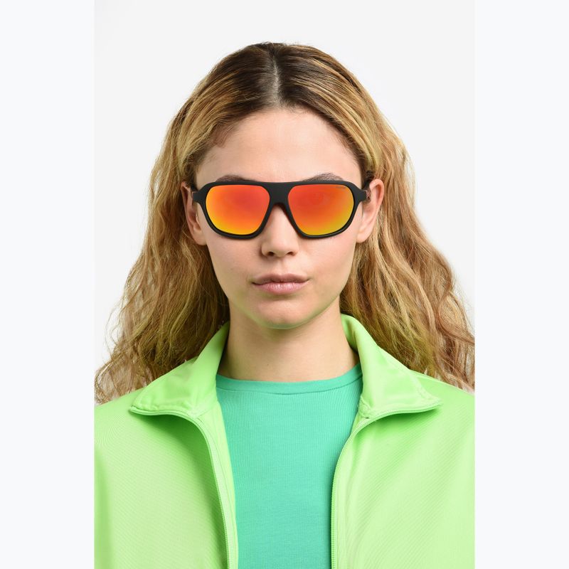 Polaroid PLD 2152/S matt fekete piros/piros többrétegű polarizált napszemüveg 7