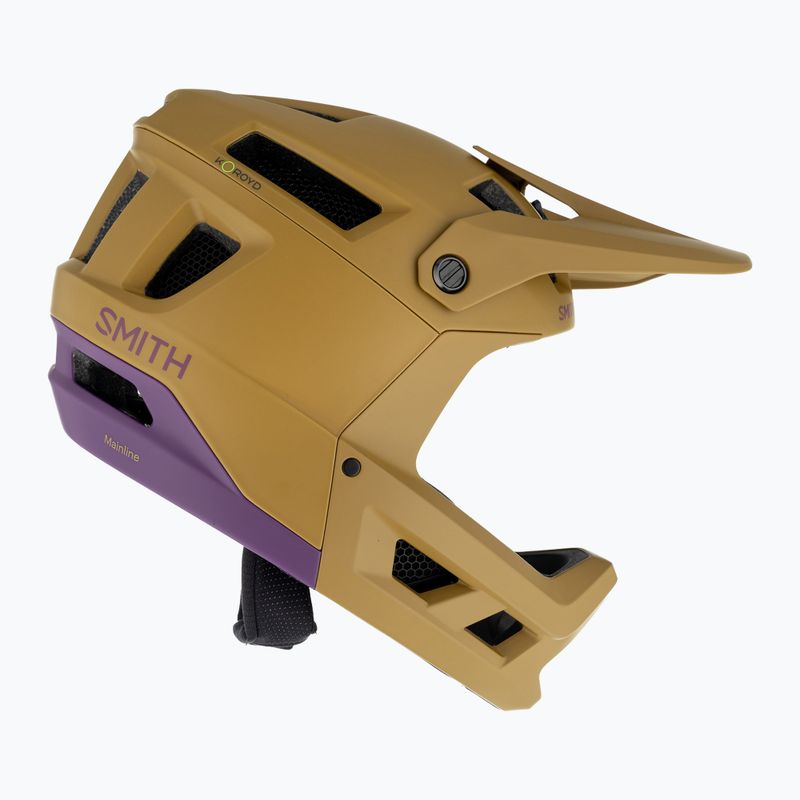 Kerékpáros sisak Smith Mainline MIPS matte coyote/indigo 4