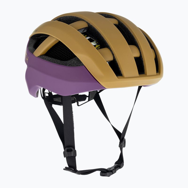 Kerékpáros sisak Smith Network MIPS matte coyote/indigo