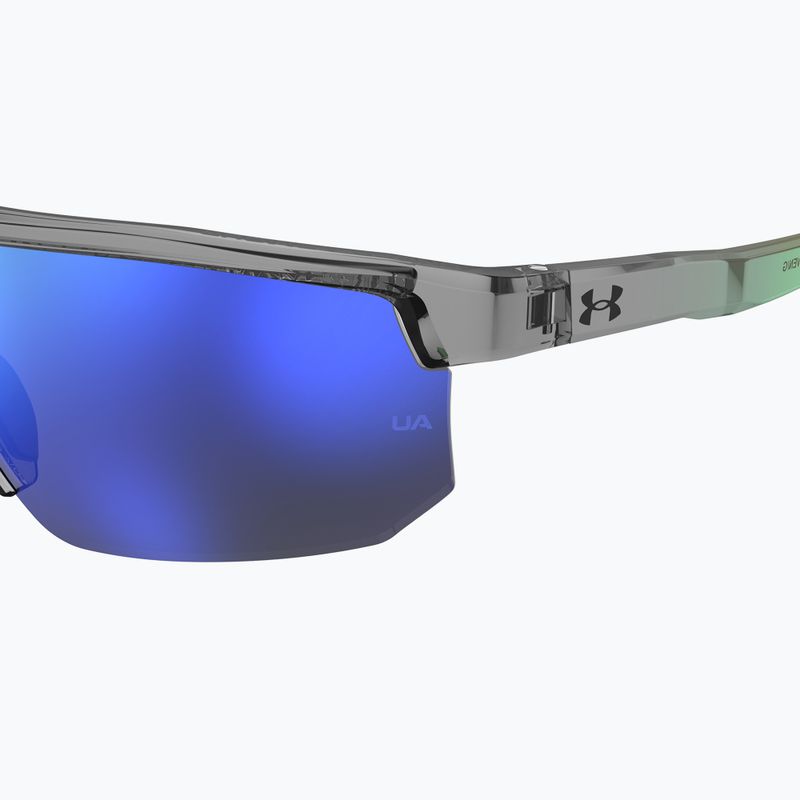 Under Armour Driven/G S3 szürke zöld/kék többrétegű férfi napszemüveg 7