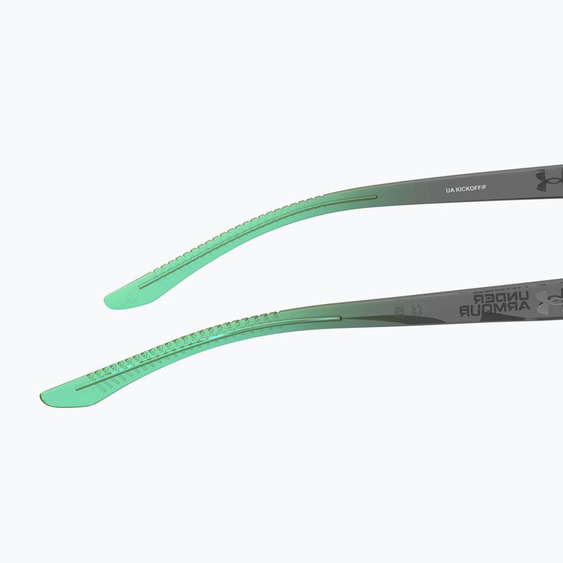 Férfi Under Armour Kickoff/G S3 szürke zöld/zöld többrétegű napszemüveg 8