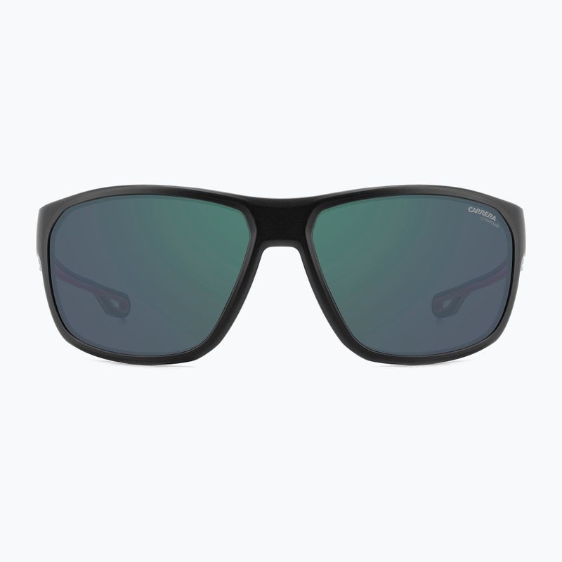 Carrera 4018/S férfi matt fekete piros/zöld szürke magas kontrasztú antireflex napszemüveg 3