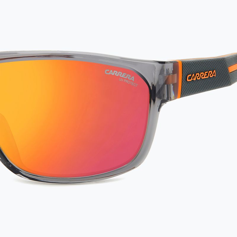 Carrera 4018/S szürke narancssárga/piros többrétegű férfi napszemüveg 6