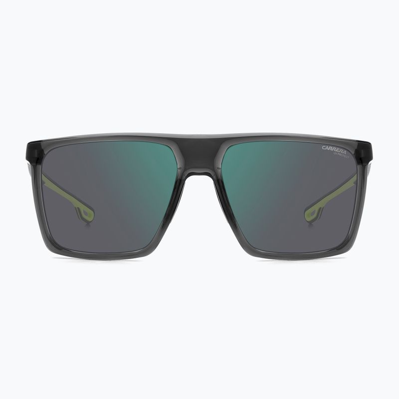 Carrera 4019/S férfi szürke sárga fluo/zöld tükör napszemüveg 3