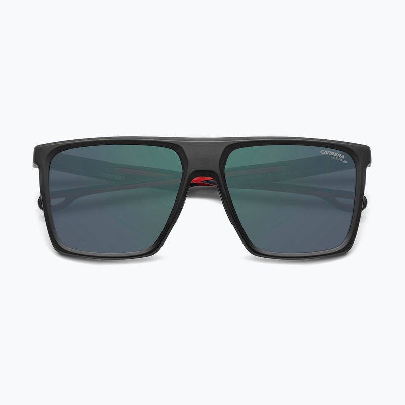 Carrera 4019/S férfi matt fekete piros/zöld szürke magas kontrasztú antireflex napszemüveg 4