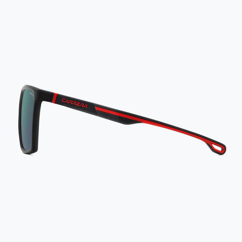 Carrera 4019/S férfi matt fekete piros/zöld szürke magas kontrasztú antireflex napszemüveg 5